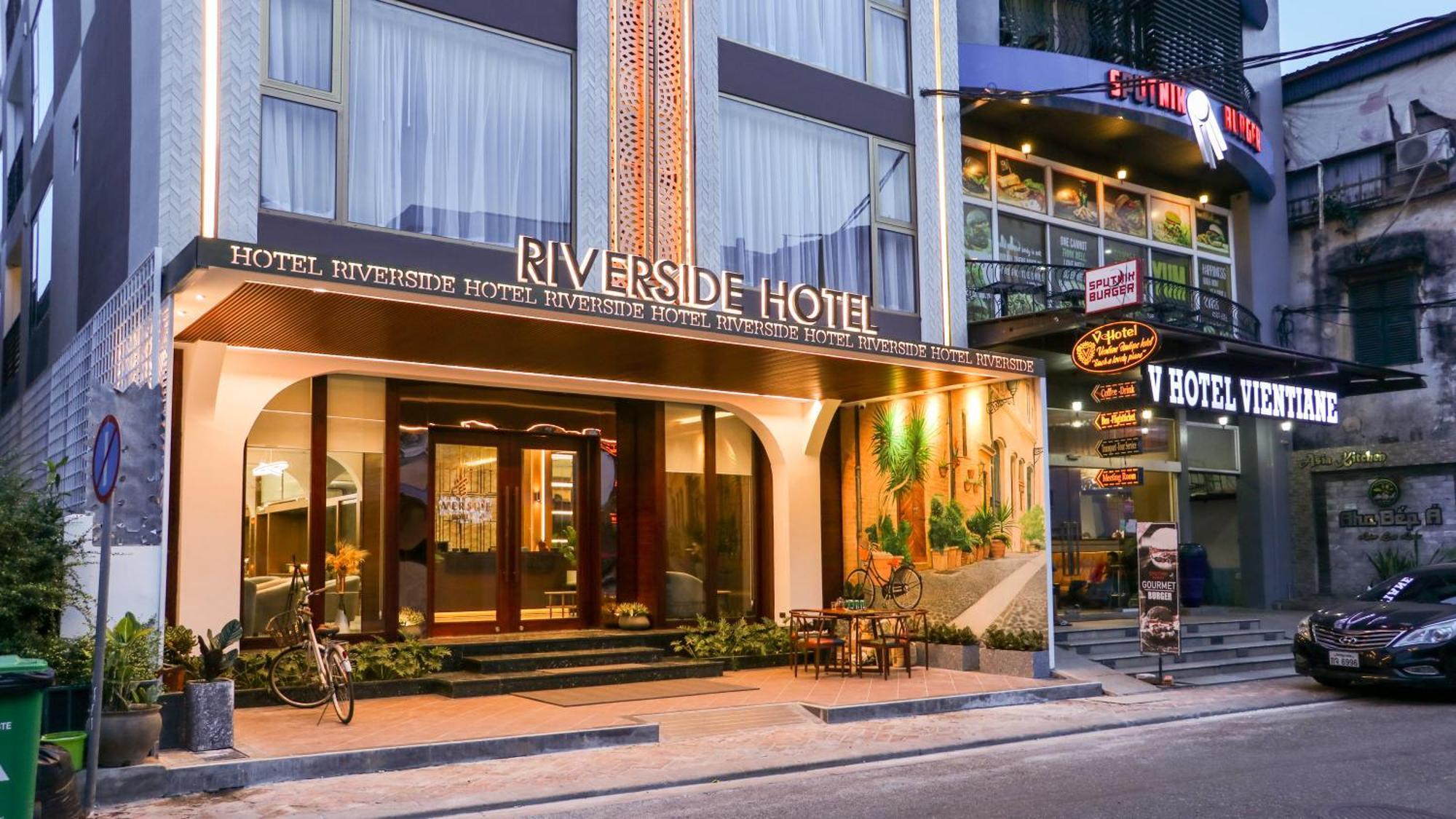 Riverside Hotel Vientiane Exteriör bild